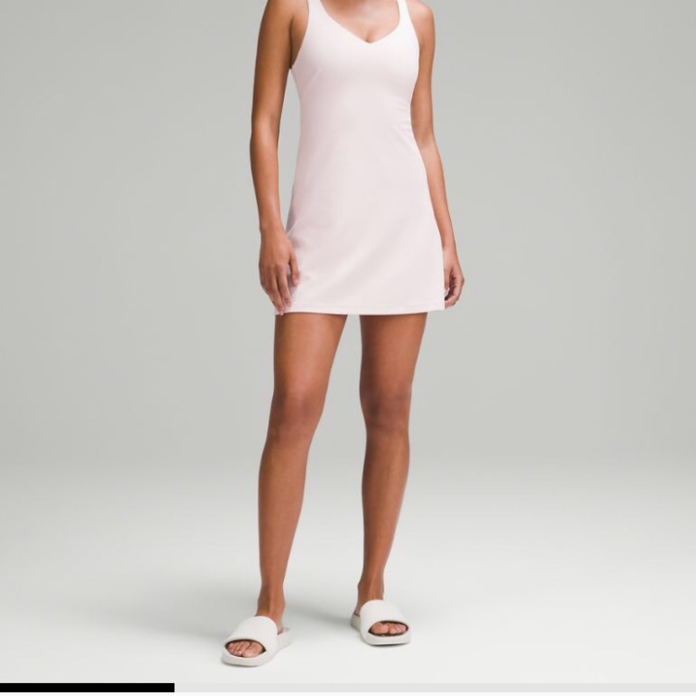 Lululemon align dress in flush pink